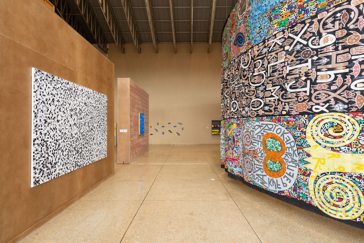 Installation view of the exhibition at the SCCA